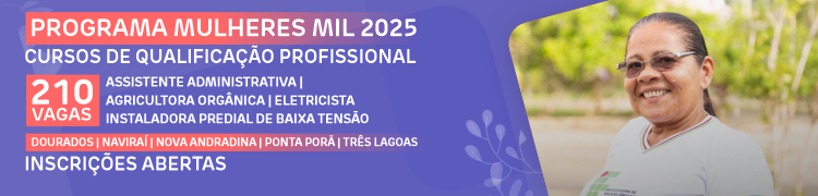 Cursos de Formação Inicial e Continuada (FIC) do Programa Mulheres Mil