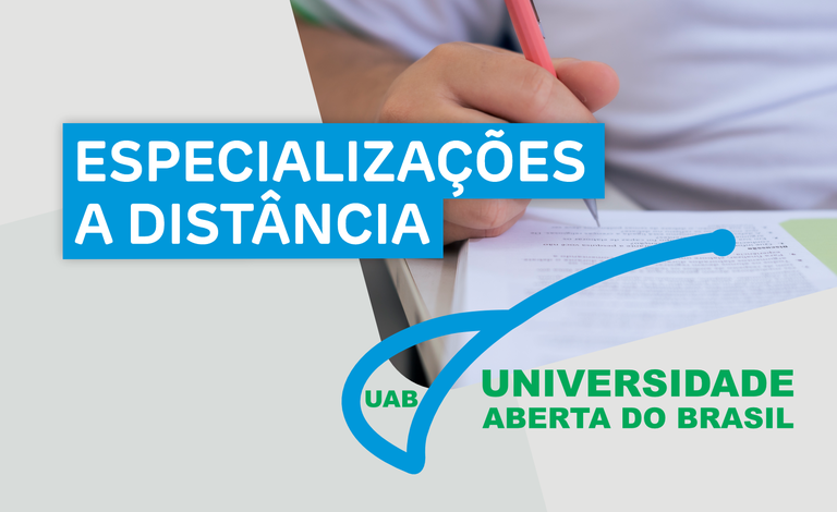 Especializações a Distância - Universidade Aberta do Brasil (UAB)